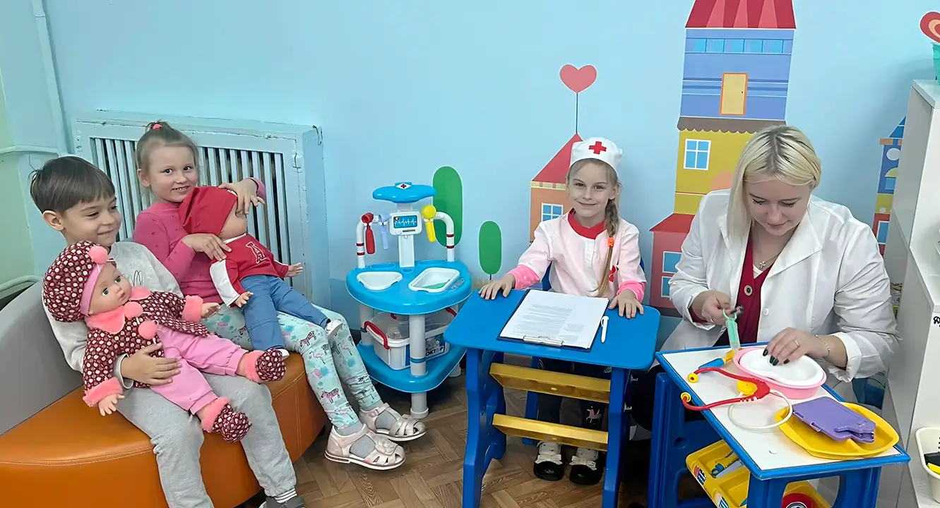 У нас царит дружеская атмосфера